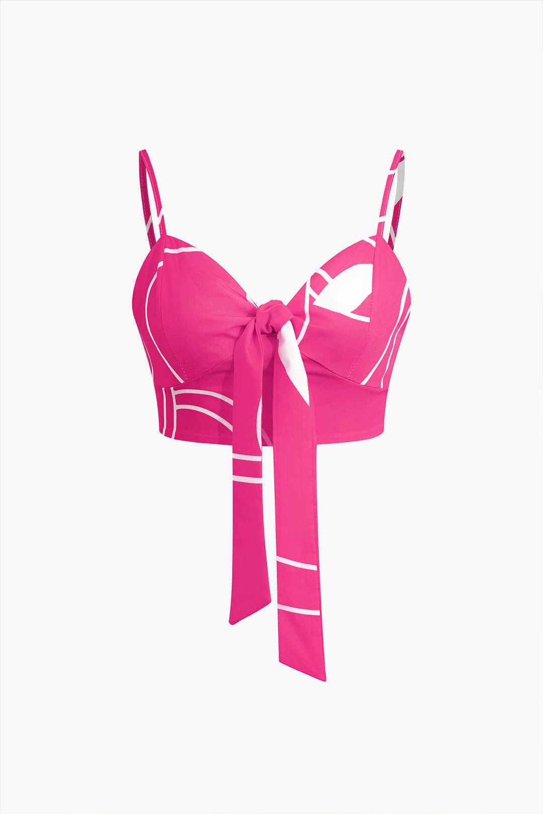 Bailey | Zweiteiler mit Knoten-Top & Bambusprint-Hose