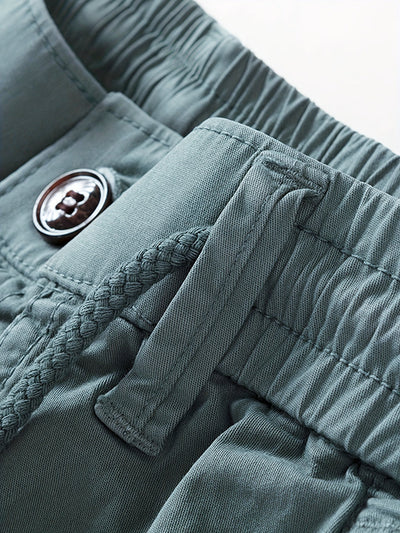 Heino - Premium Baumwoll Kurze Hose Mit Taschen