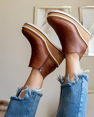 Modische Damen-Stiefel im Trendlook -  Sarah