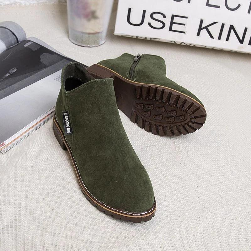 Mary™ - Stiefeletten mit dicker Sohle