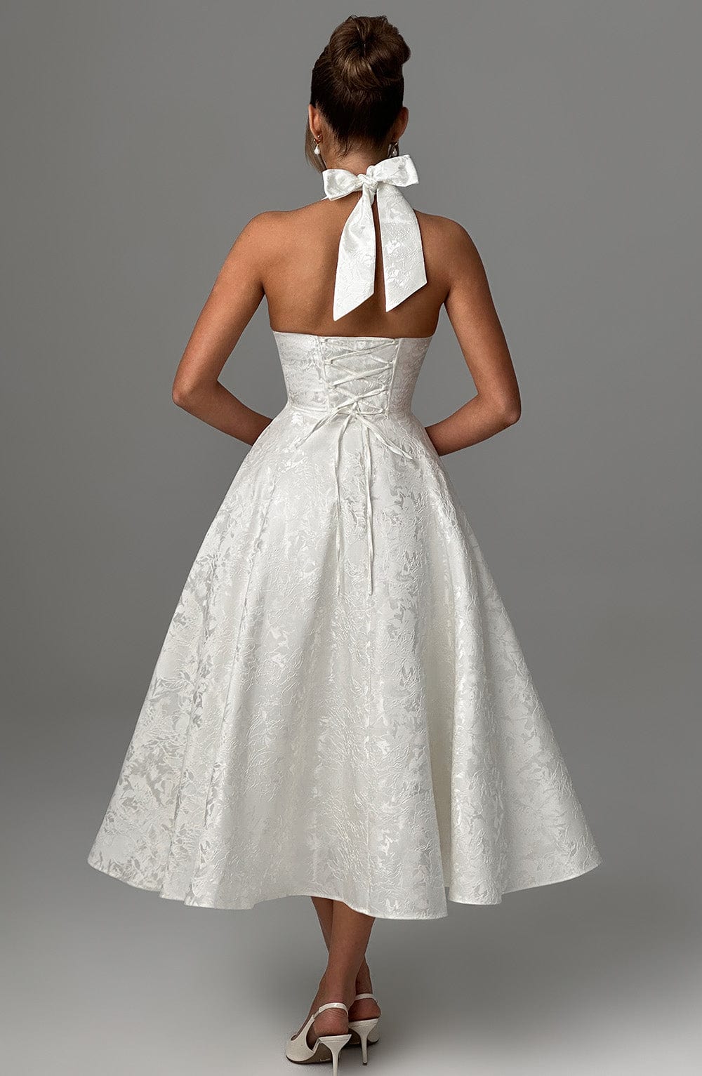 Sharon- Halsband Midkleid