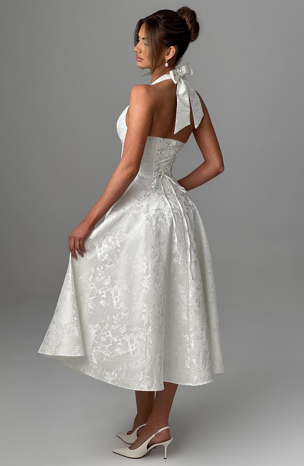 Sharon- Halsband Midkleid