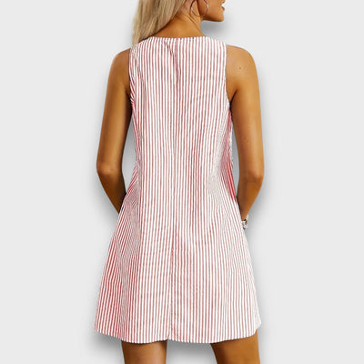 Mariva – Gestreiftes Sommerkleid mit Taschen