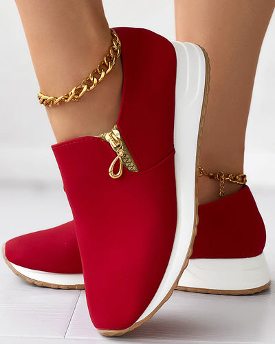 Modische Schuhe mit Reißverschluss - Lena