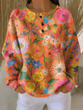 Orange Blumen