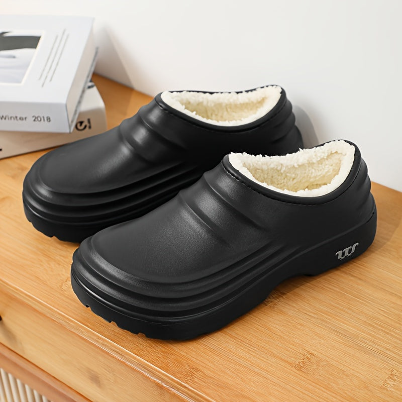 Winterschuhe Herren | Slip-On Clogs Mit Innenfutter