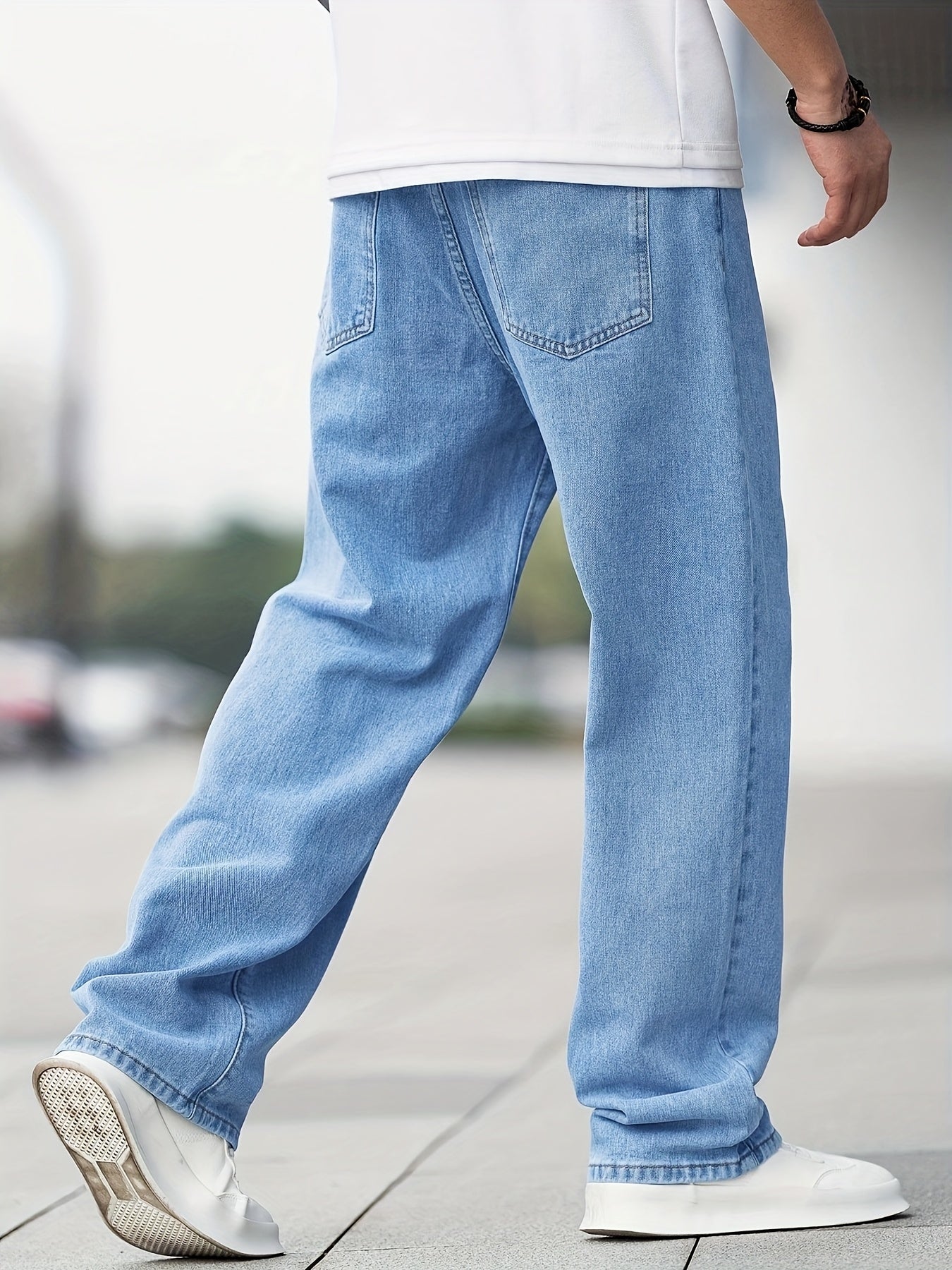 Baggy Jeans Herren | Weit Geschnittene Freizeitjeans