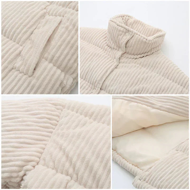 Warme Cordjacke für Damen –  Anna