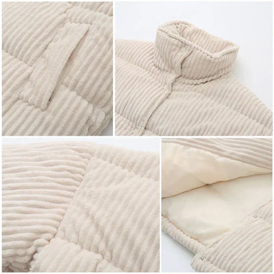 Warme Cordjacke für Damen –  Anna