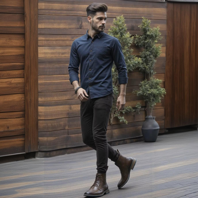 Bravaro™ Urban Combat Stiefel – Hochwertige Synthetik, Robuste Gummisohle, Komfortabel & Stilvoll