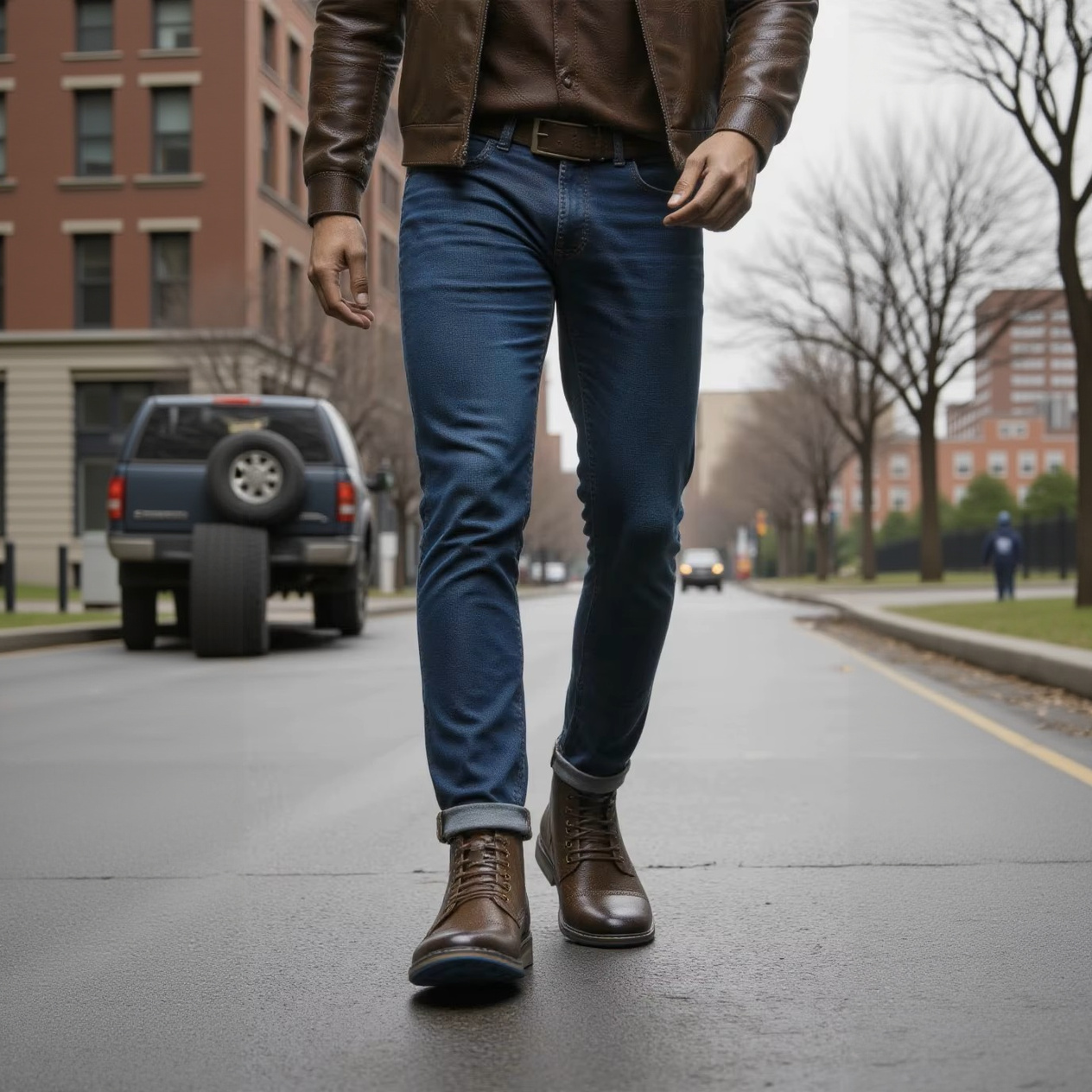 Bravaro™ Urban Combat Stiefel – Hochwertige Synthetik, Robuste Gummisohle, Komfortabel & Stilvoll