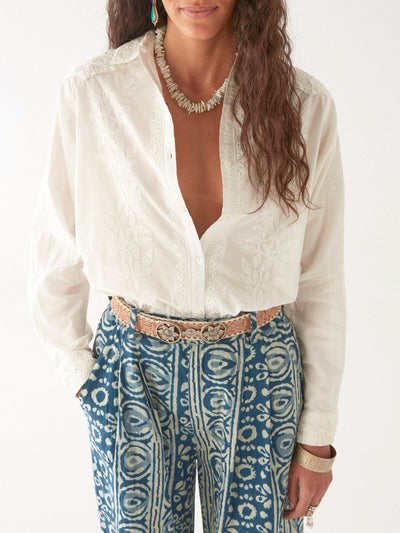 Theodora | Ganges Bluse - Off White