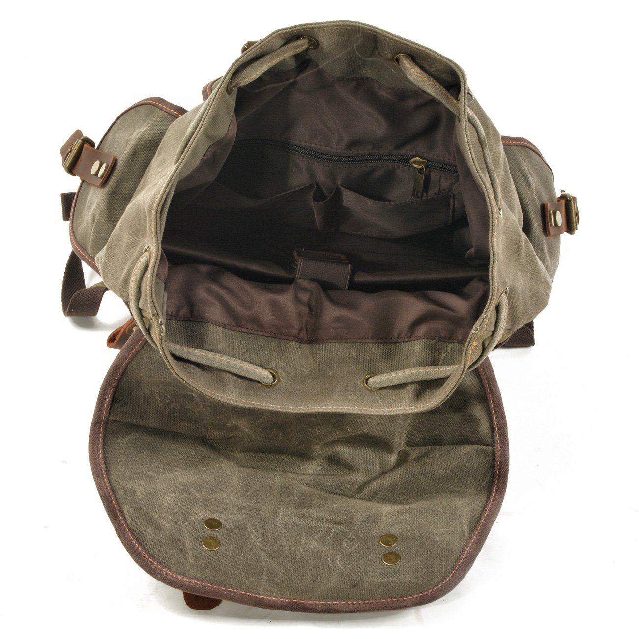 BADEN | Leinen Wanderrucksack