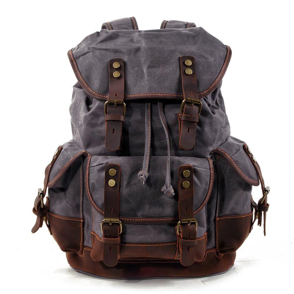 BADEN | Leinen Wanderrucksack