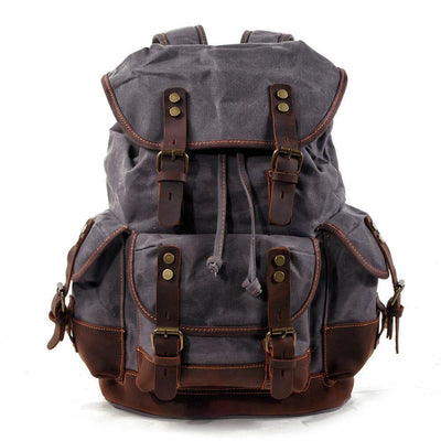 BADEN | Leinen Wanderrucksack