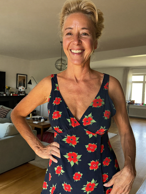 Sommerkleid mit Blumenprint