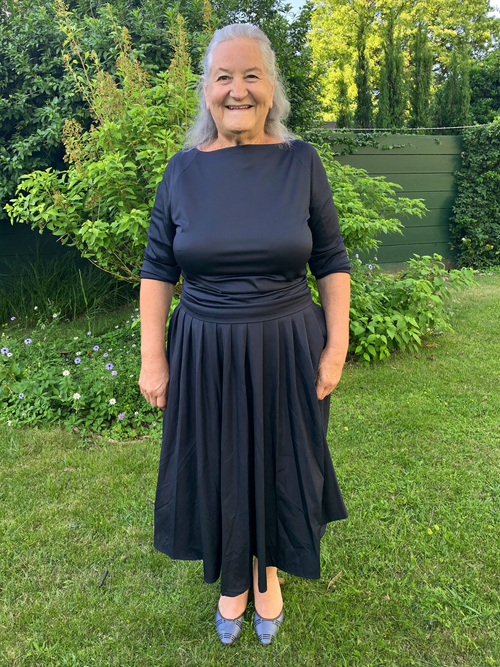 Navy-Kleid für festliche Anlässe