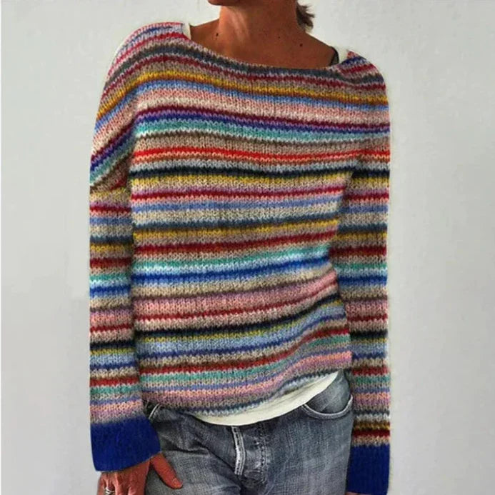 Silvia | Retro-Herbstpullover