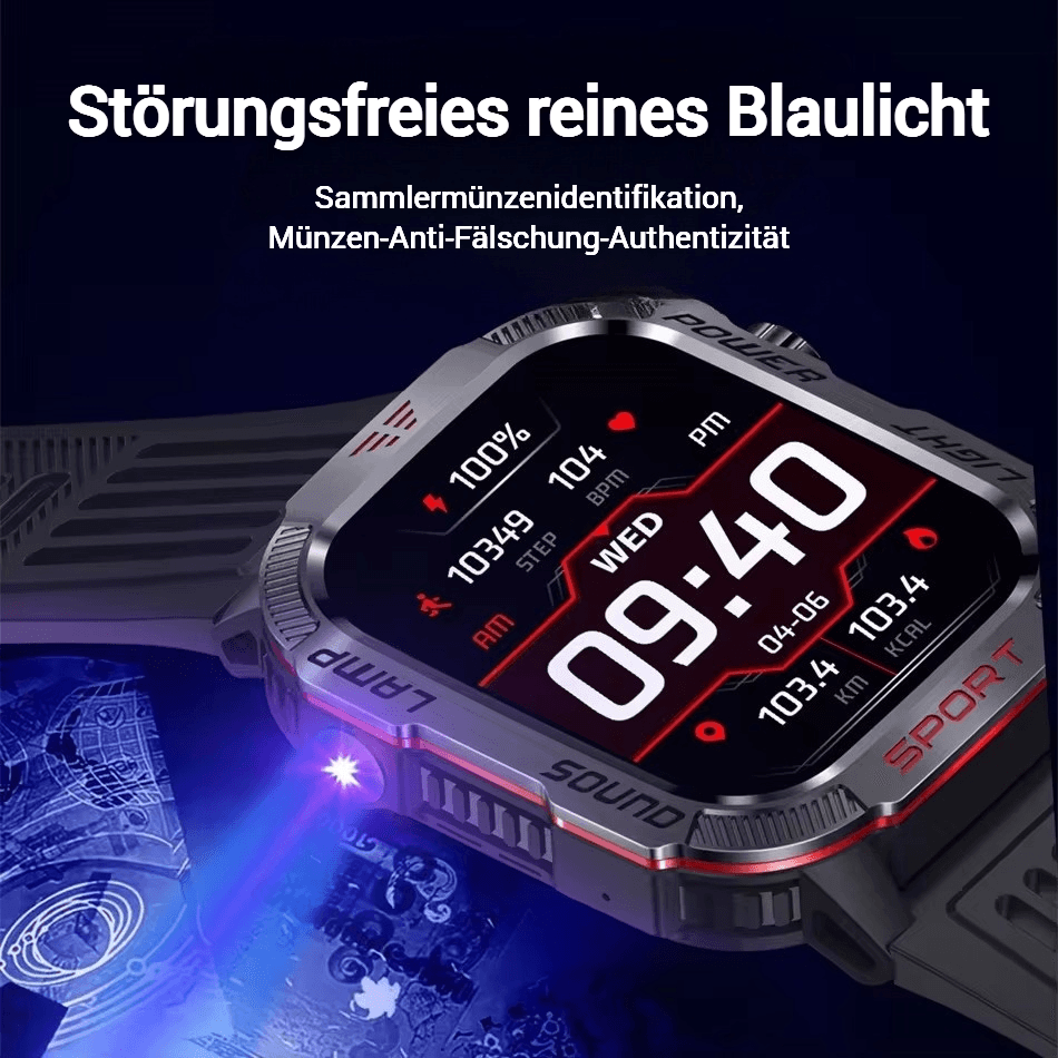 SPORT™ - MILITÄR SMARTWATCH