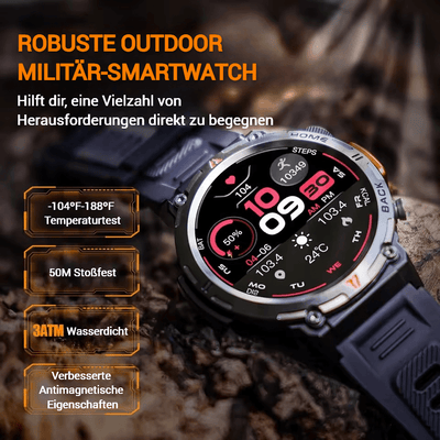 ROBUSTE OUTDOOR MILITÄR-SMARTWATCH