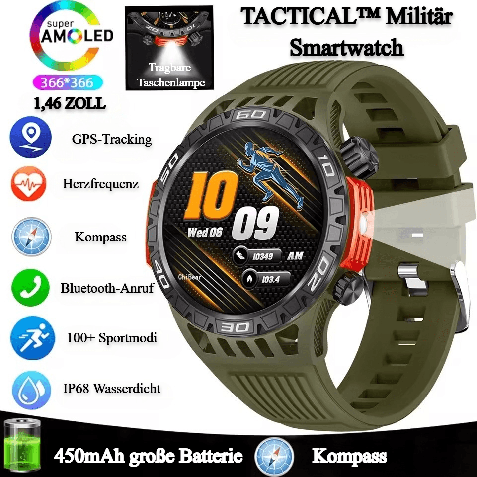 TACTICAL™ Militär Smartwatch