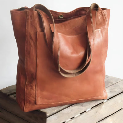 HANNA | Elegante und strapazierfähige Ledertasche