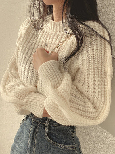 Jovanka | Modern Chunky Knit Damen Pullover