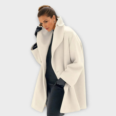 Elodie – Luxus Aus Wolle Windjacke Mantel