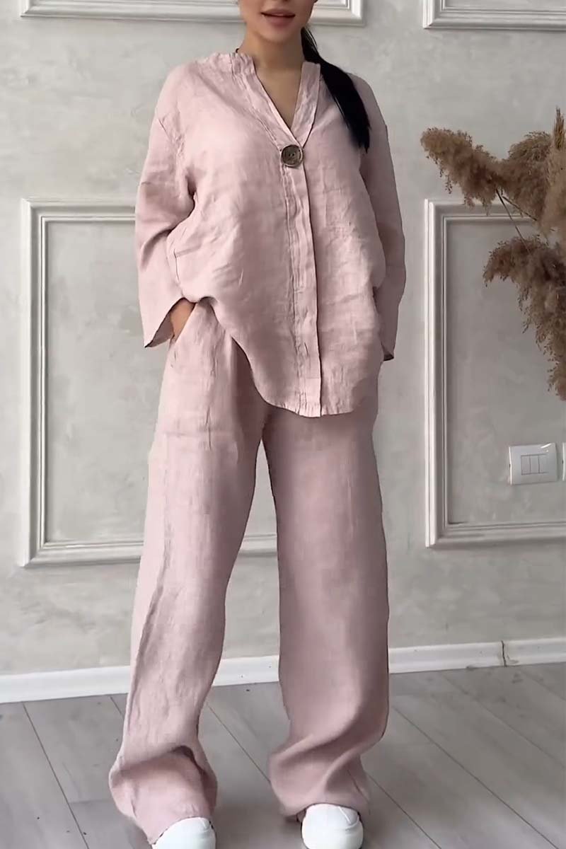 Stylisher Knopf-Zweiteiler – Sophie