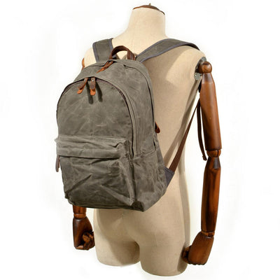 AMSTERDAM | Vintage Canvas Rucksack
