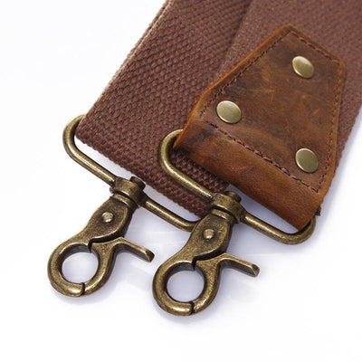 Milwaukee™ Laptop-Umhängetasche - Vintage Canvas mit Wasserabweisendem Rindleder, 10L Volumen