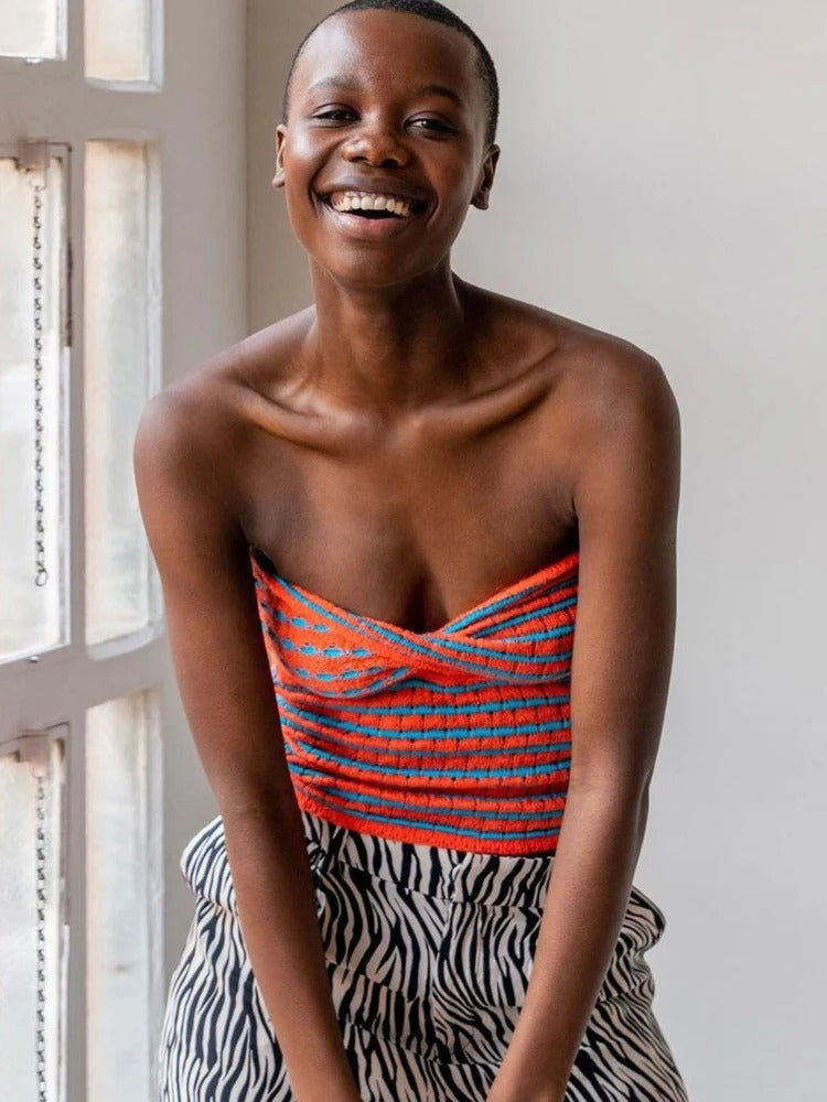 Damen V-Ausschnitt T-Shirt aus Bio-Baumwolle