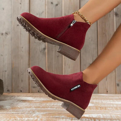 Mary™ - Stiefeletten mit dicker Sohle