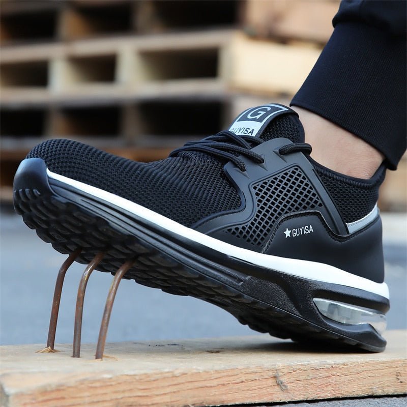 Sicherheitsschuhe Herren Leicht | Stahlkappe Rutschfest