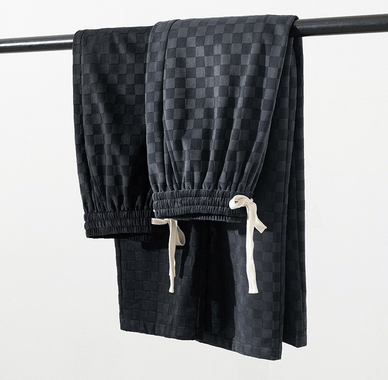 Alford Kordelzughose mit Karomuster