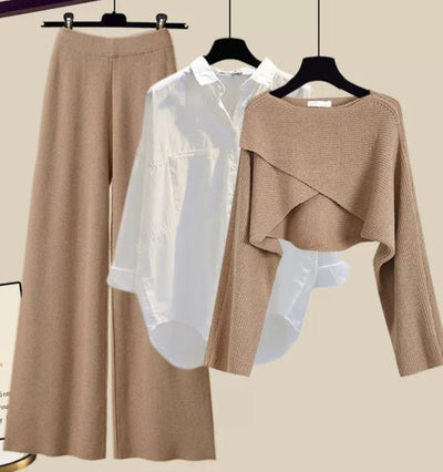 Arabelle Gestricktes 3-Teiliges Set