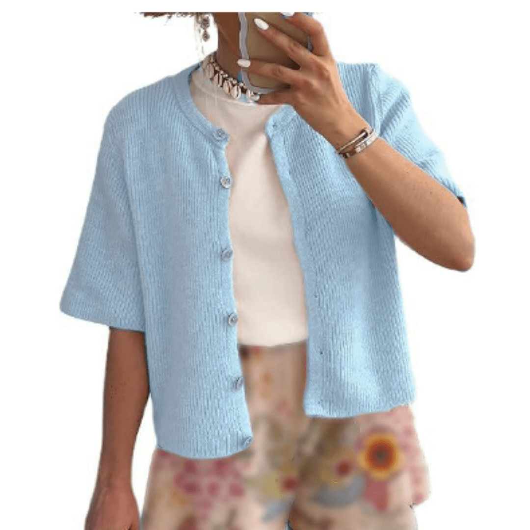 Babette Strickjacke mit Knöpfen