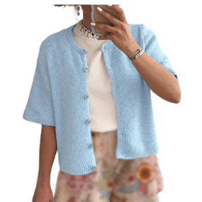 Babette Strickjacke mit Knöpfen