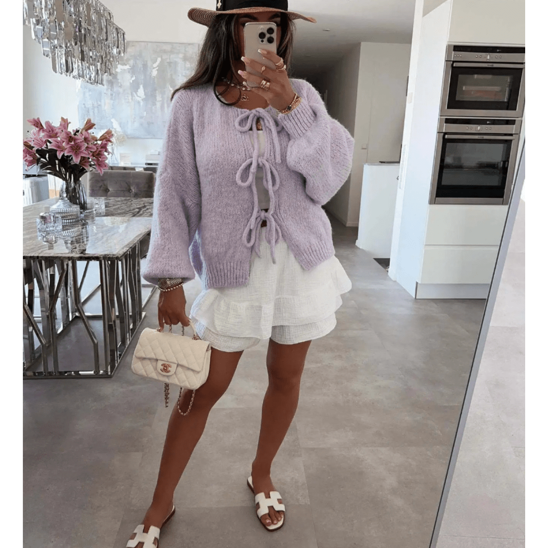 Bernice Strickjacke in Übergröße