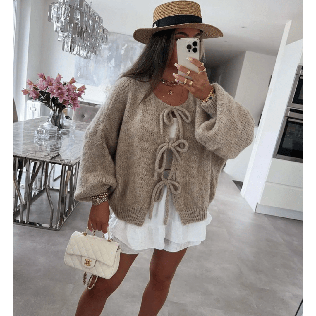 Bernice Strickjacke in Übergröße