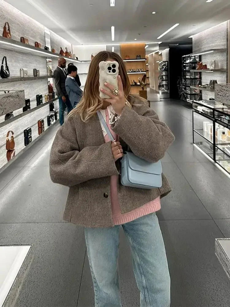 Charee Übergroßer Mantel