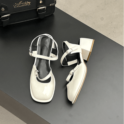 Chesa Vintage Blockabsatz-Sandalen