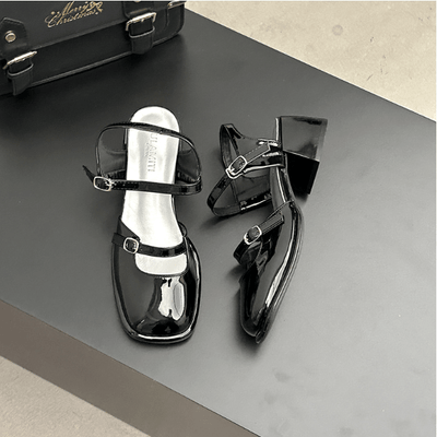 Chesa Vintage Blockabsatz-Sandalen