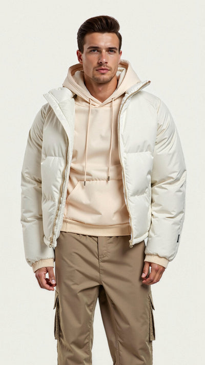 Cyrusteem Winter-Pufferjacke