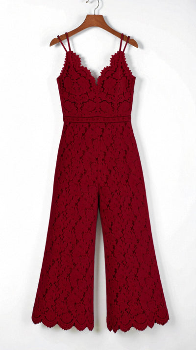 Eleonora Boho-Overall mit weitem Bein