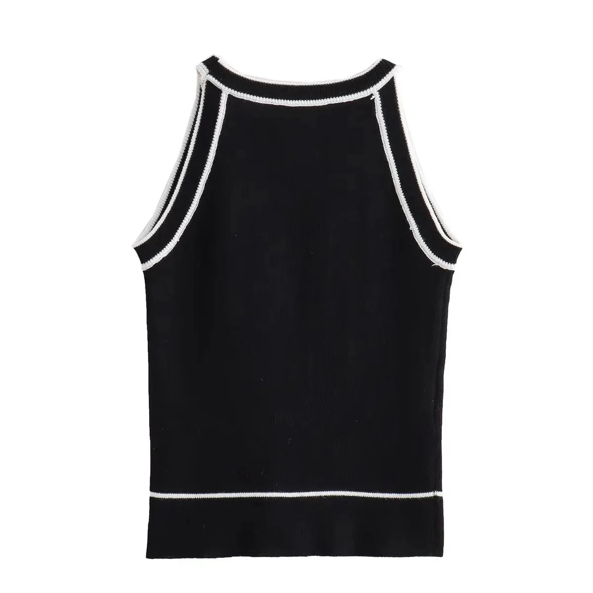 Florrie Strick-Tanktop im Slim-Fit