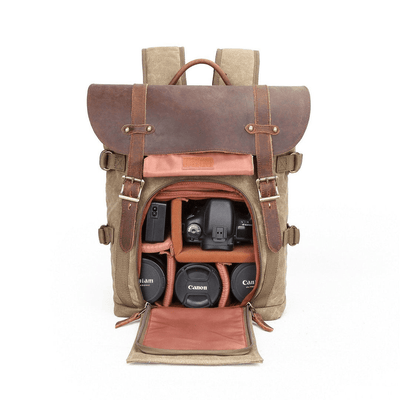 Huxley Vintage Kamera-Rucksack
