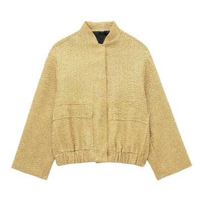 Kesia Pailletten-Bomberjacke