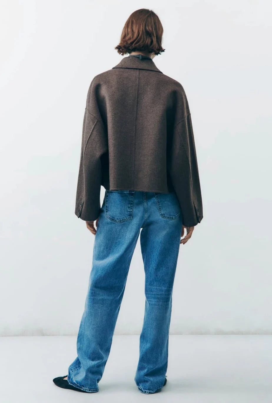 Kharla Dicker Mantel in Übergröße