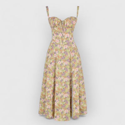 Mae | Elegantes Velourskorsett